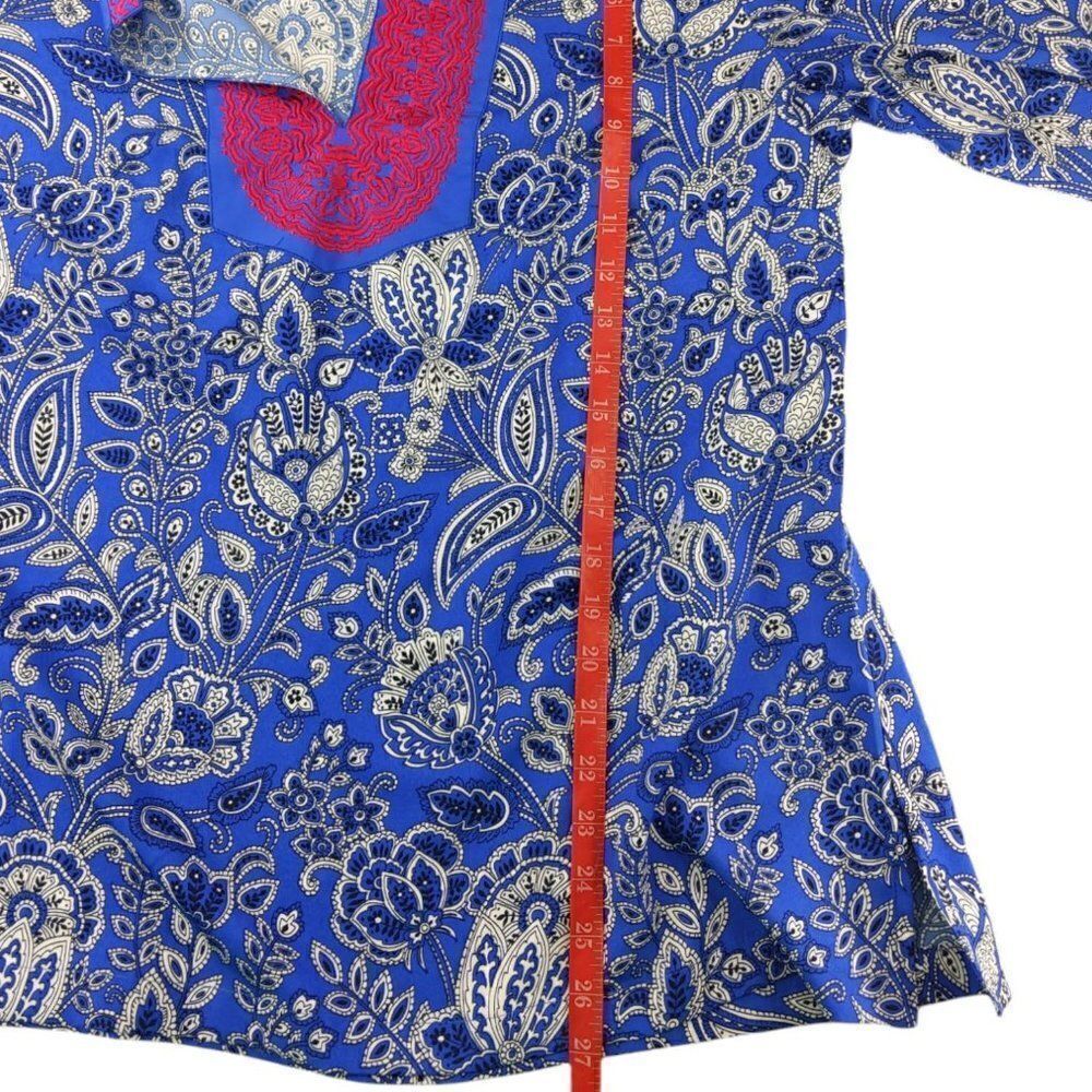 Roaman's Colorful Blouse   - Picture 6 of 7